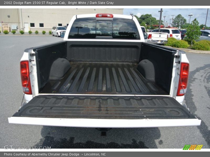 Bright White / Dark Slate Gray 2002 Dodge Ram 1500 ST Regular Cab