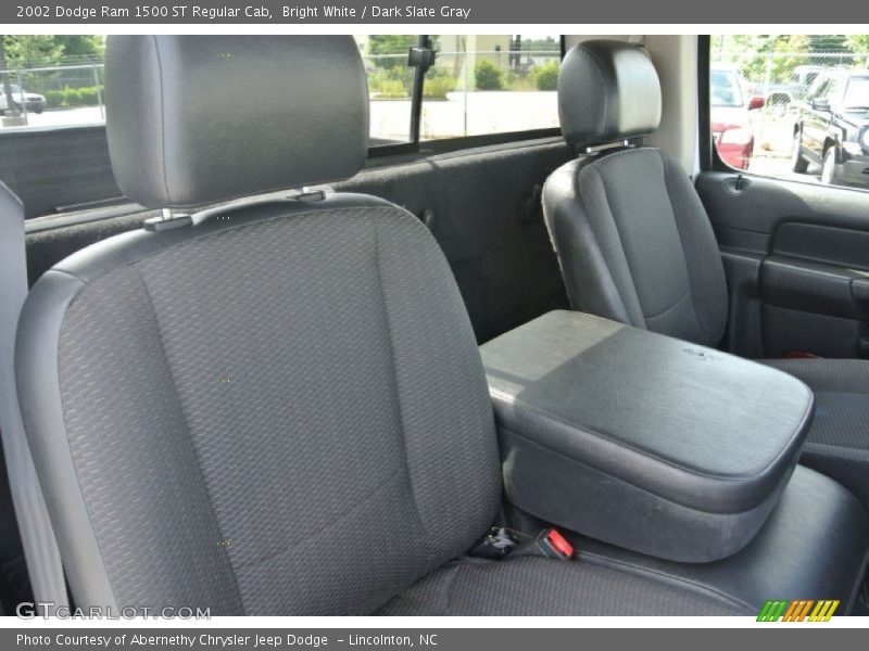 Bright White / Dark Slate Gray 2002 Dodge Ram 1500 ST Regular Cab