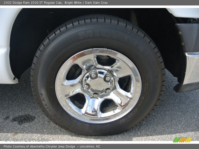 Bright White / Dark Slate Gray 2002 Dodge Ram 1500 ST Regular Cab
