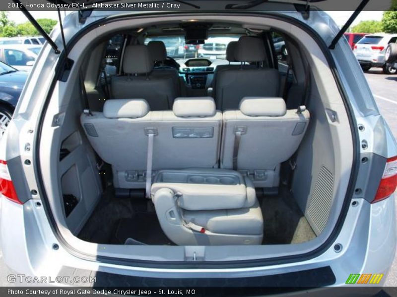 Alabaster Silver Metallic / Gray 2012 Honda Odyssey EX-L