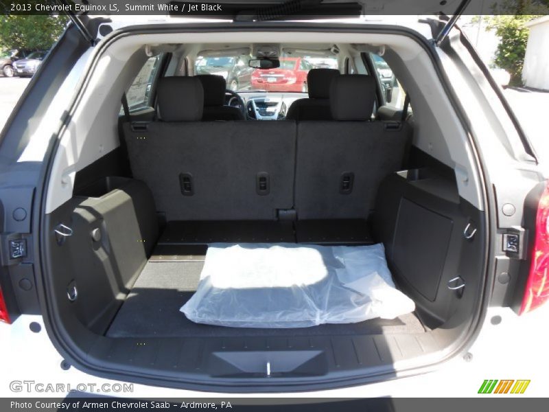 Summit White / Jet Black 2013 Chevrolet Equinox LS