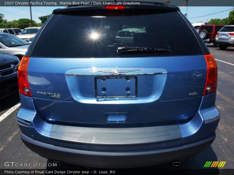 Marine Blue Pearl / Dark Khaki/Light Graystone 2007 Chrysler Pacifica Touring