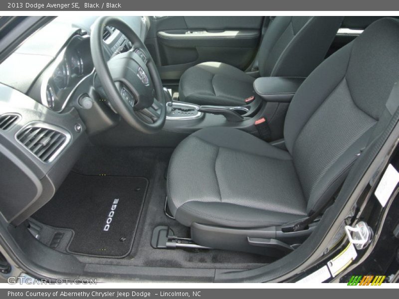 Black / Black 2013 Dodge Avenger SE