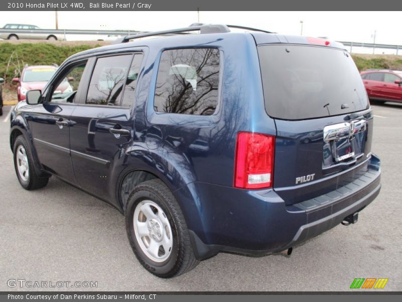 Bali Blue Pearl / Gray 2010 Honda Pilot LX 4WD