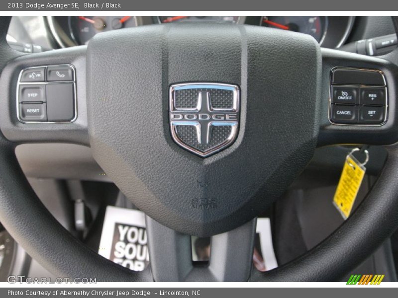 Black / Black 2013 Dodge Avenger SE