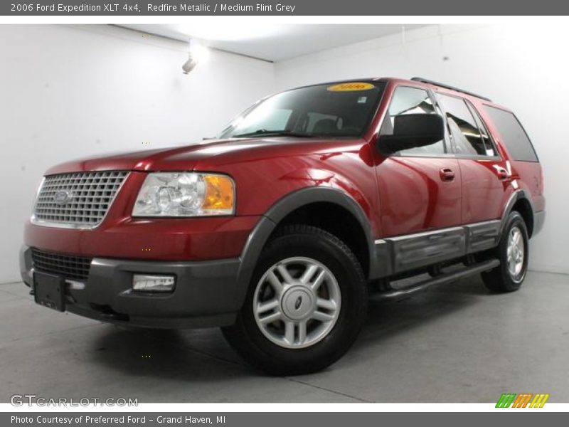 Redfire Metallic / Medium Flint Grey 2006 Ford Expedition XLT 4x4