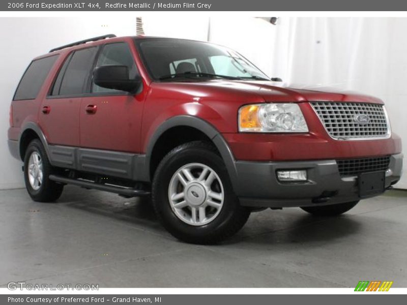 Redfire Metallic / Medium Flint Grey 2006 Ford Expedition XLT 4x4