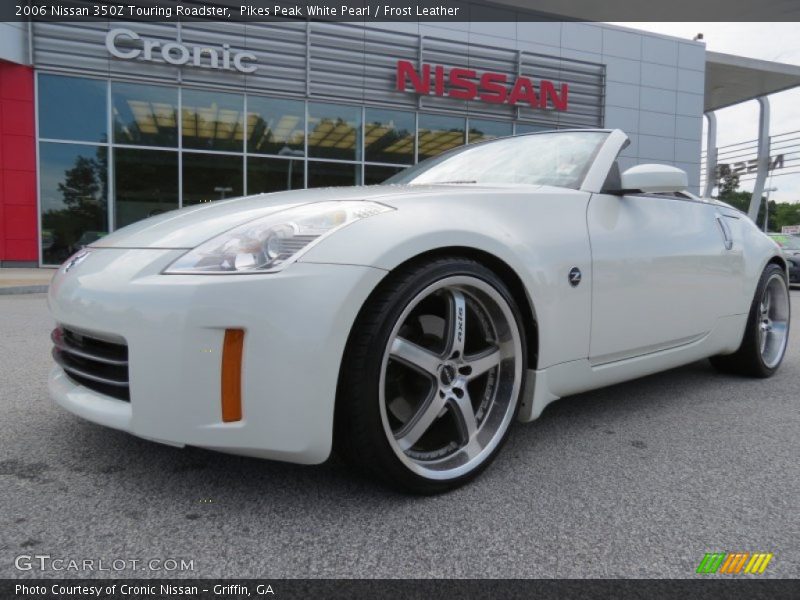 Pikes Peak White Pearl / Frost Leather 2006 Nissan 350Z Touring Roadster