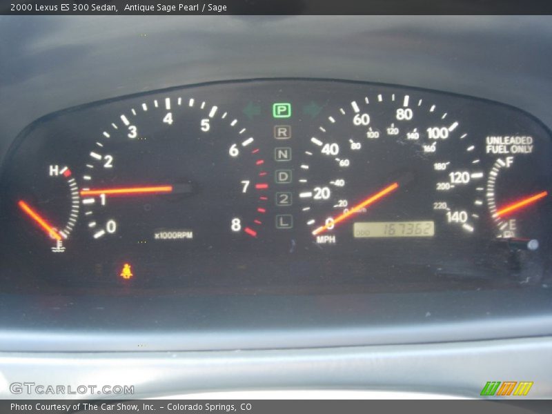 Antique Sage Pearl / Sage 2000 Lexus ES 300 Sedan