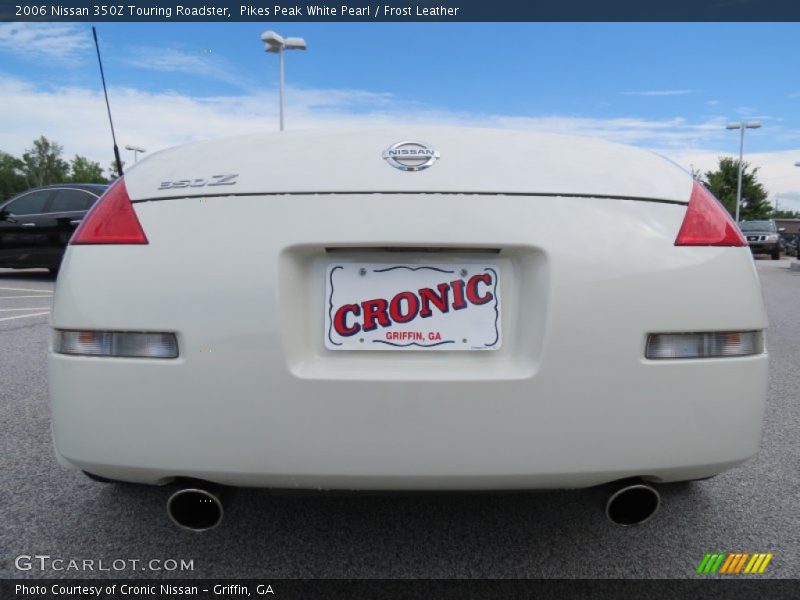 Pikes Peak White Pearl / Frost Leather 2006 Nissan 350Z Touring Roadster