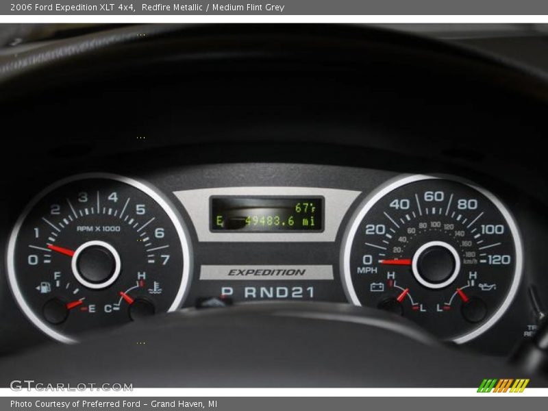 Redfire Metallic / Medium Flint Grey 2006 Ford Expedition XLT 4x4