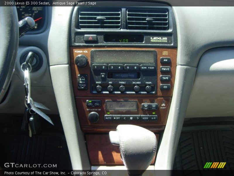 Antique Sage Pearl / Sage 2000 Lexus ES 300 Sedan