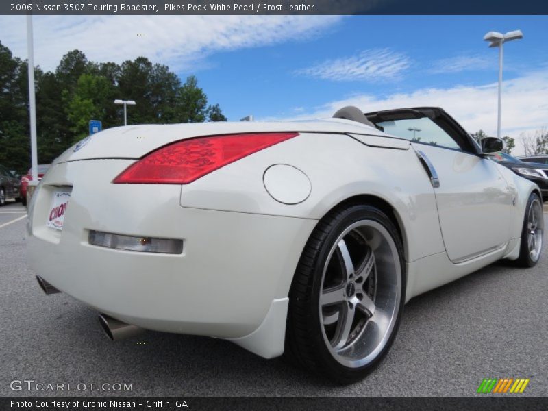 Pikes Peak White Pearl / Frost Leather 2006 Nissan 350Z Touring Roadster