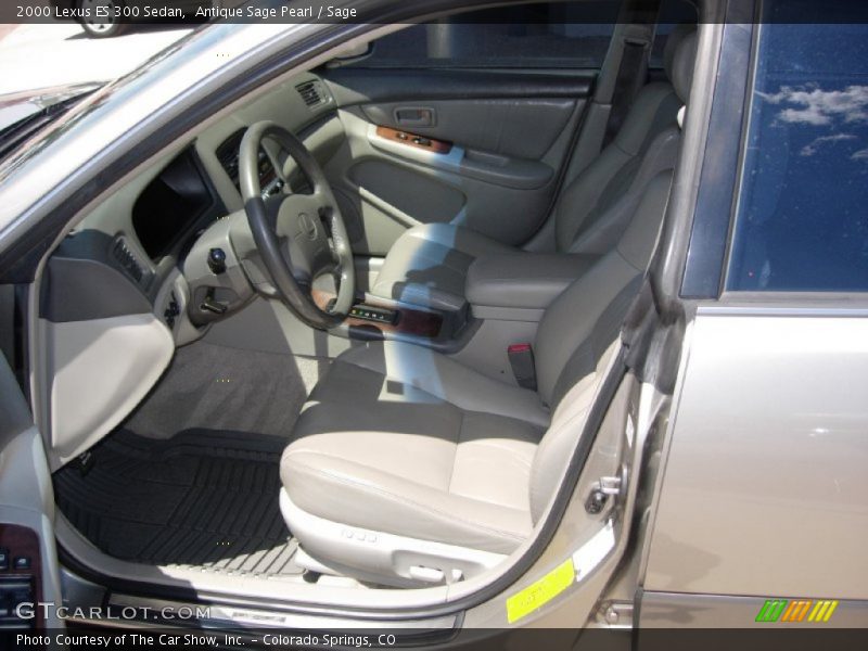 Antique Sage Pearl / Sage 2000 Lexus ES 300 Sedan