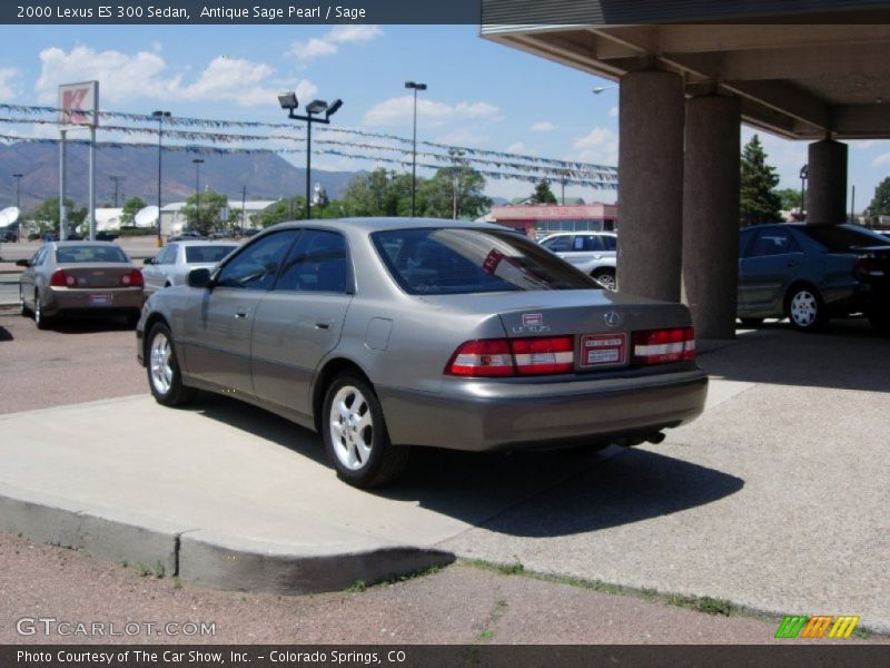Antique Sage Pearl / Sage 2000 Lexus ES 300 Sedan