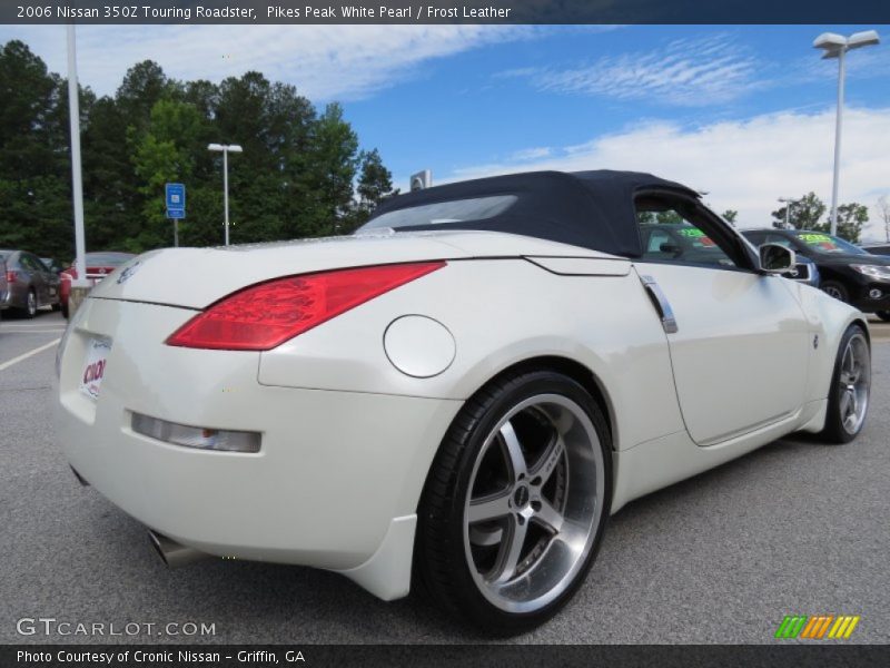 Pikes Peak White Pearl / Frost Leather 2006 Nissan 350Z Touring Roadster