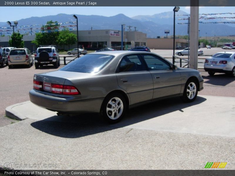 Antique Sage Pearl / Sage 2000 Lexus ES 300 Sedan