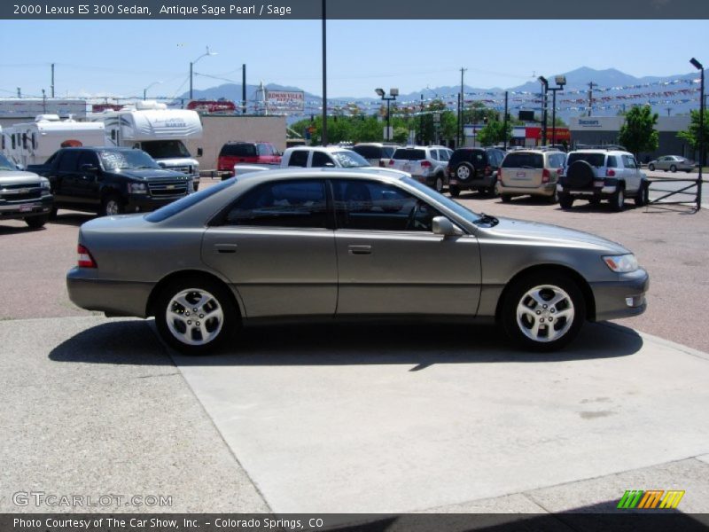 Antique Sage Pearl / Sage 2000 Lexus ES 300 Sedan