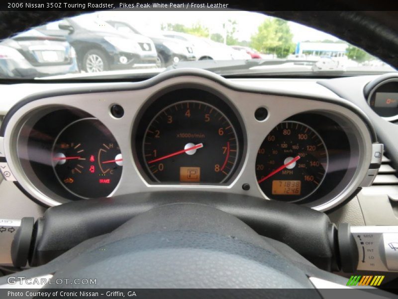 Pikes Peak White Pearl / Frost Leather 2006 Nissan 350Z Touring Roadster
