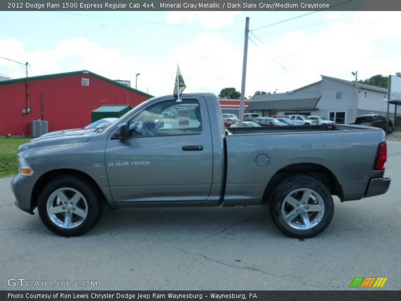 Mineral Gray Metallic / Dark Slate Gray/Medium Graystone 2012 Dodge Ram 1500 Express Regular Cab 4x4