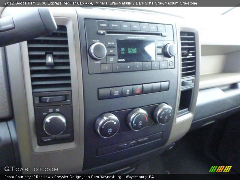 Mineral Gray Metallic / Dark Slate Gray/Medium Graystone 2012 Dodge Ram 1500 Express Regular Cab 4x4