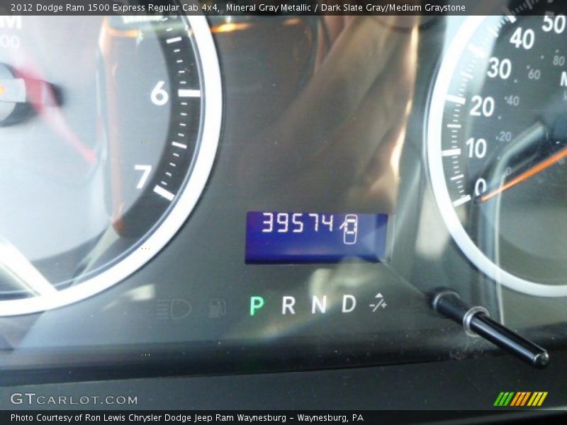 Mineral Gray Metallic / Dark Slate Gray/Medium Graystone 2012 Dodge Ram 1500 Express Regular Cab 4x4
