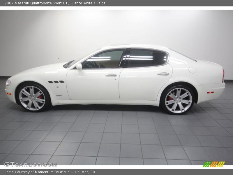 Bianco White / Beige 2007 Maserati Quattroporte Sport GT