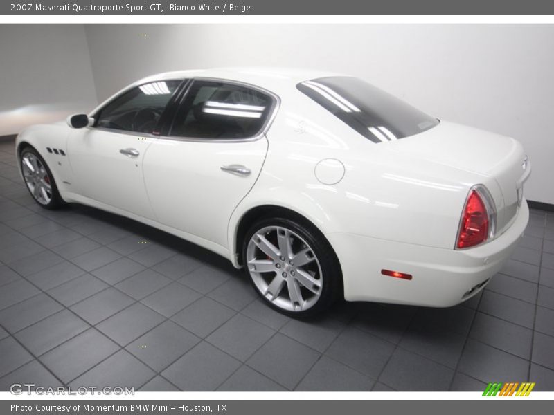 Bianco White / Beige 2007 Maserati Quattroporte Sport GT