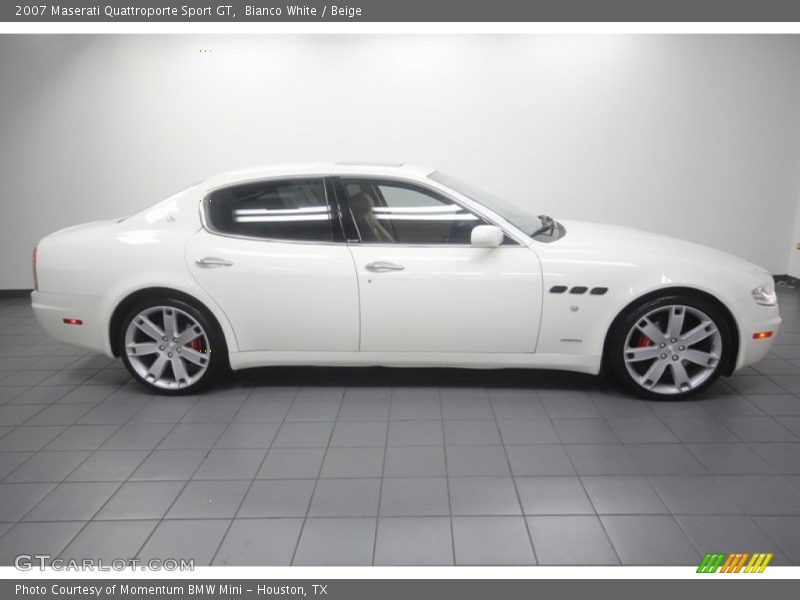 Bianco White / Beige 2007 Maserati Quattroporte Sport GT