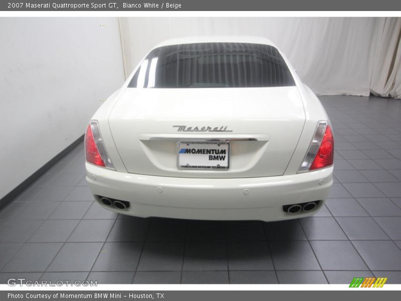 Bianco White / Beige 2007 Maserati Quattroporte Sport GT