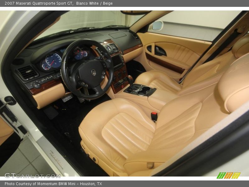 Bianco White / Beige 2007 Maserati Quattroporte Sport GT