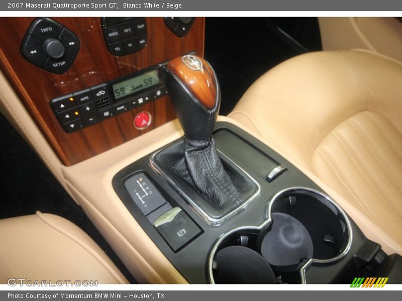Bianco White / Beige 2007 Maserati Quattroporte Sport GT