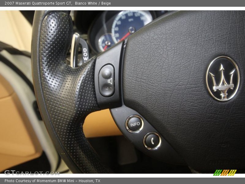 Bianco White / Beige 2007 Maserati Quattroporte Sport GT