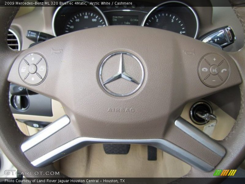 Arctic White / Cashmere 2009 Mercedes-Benz ML 320 BlueTec 4Matic
