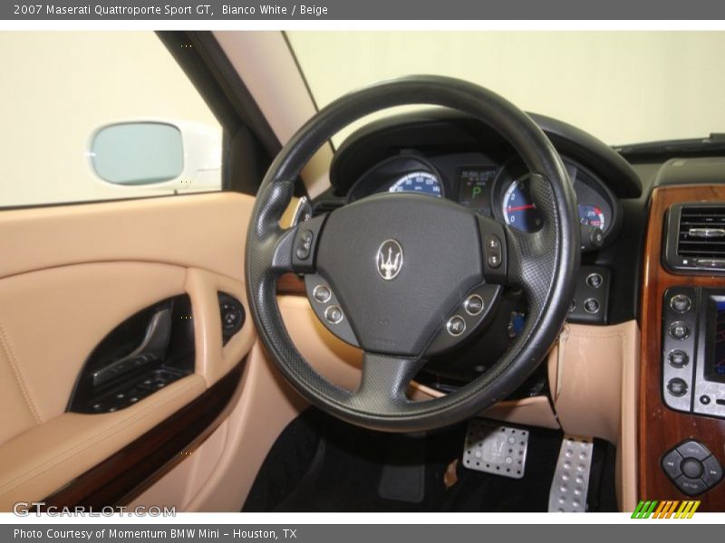 Bianco White / Beige 2007 Maserati Quattroporte Sport GT