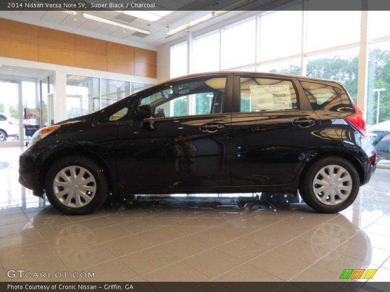Super Black / Charcoal 2014 Nissan Versa Note SV
