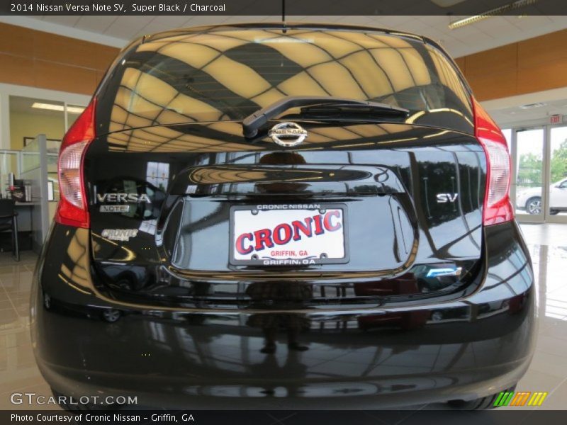 Super Black / Charcoal 2014 Nissan Versa Note SV