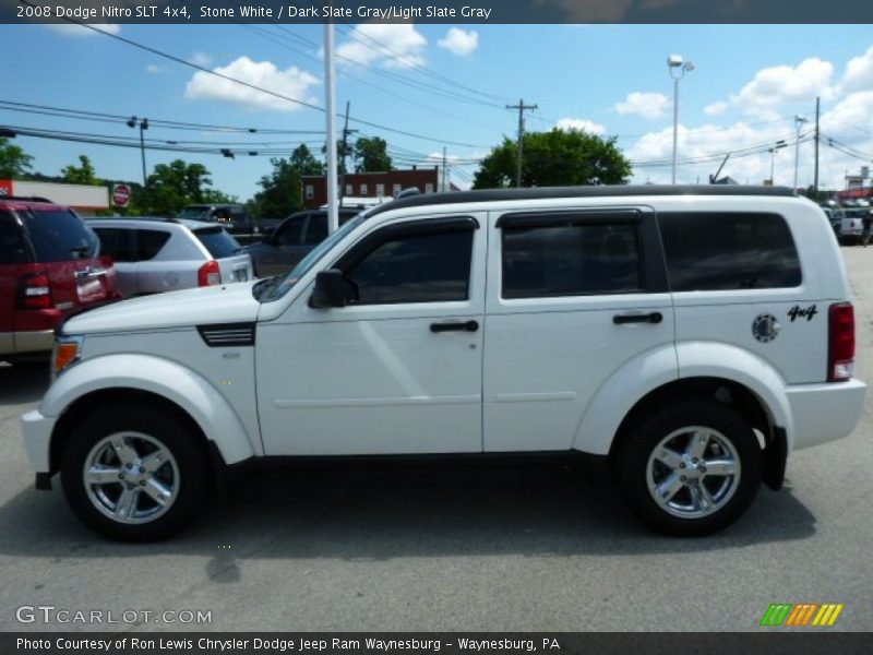 Stone White / Dark Slate Gray/Light Slate Gray 2008 Dodge Nitro SLT 4x4