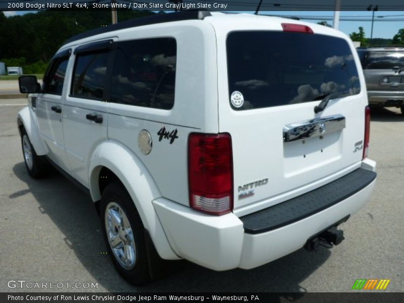 Stone White / Dark Slate Gray/Light Slate Gray 2008 Dodge Nitro SLT 4x4