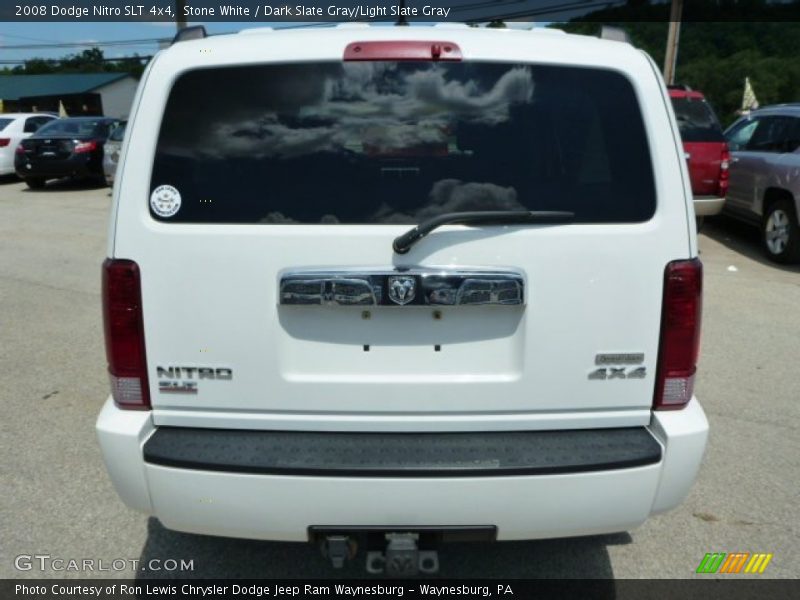 Stone White / Dark Slate Gray/Light Slate Gray 2008 Dodge Nitro SLT 4x4