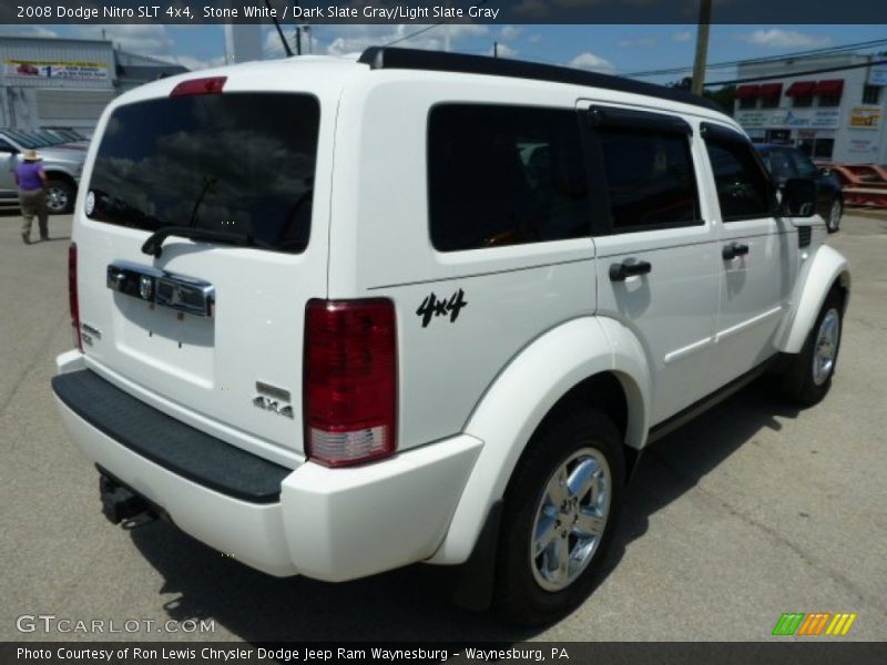 Stone White / Dark Slate Gray/Light Slate Gray 2008 Dodge Nitro SLT 4x4