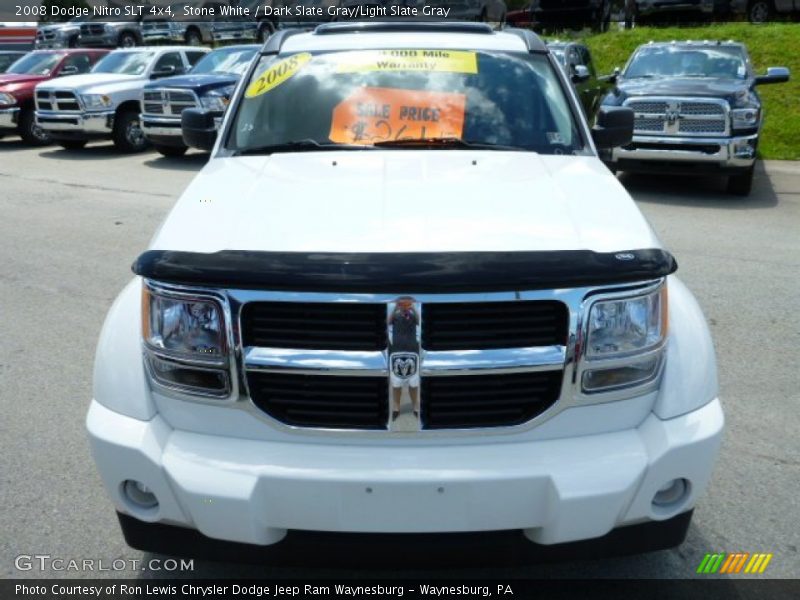 Stone White / Dark Slate Gray/Light Slate Gray 2008 Dodge Nitro SLT 4x4