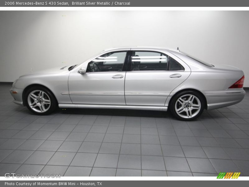 Brilliant Silver Metallic / Charcoal 2006 Mercedes-Benz S 430 Sedan
