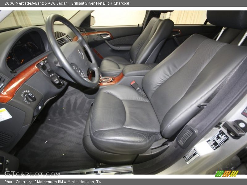 Brilliant Silver Metallic / Charcoal 2006 Mercedes-Benz S 430 Sedan
