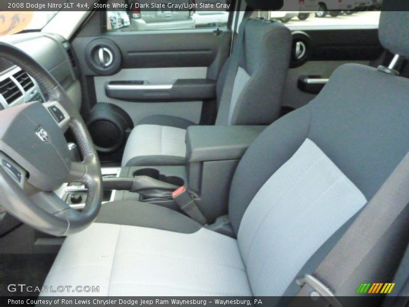 Stone White / Dark Slate Gray/Light Slate Gray 2008 Dodge Nitro SLT 4x4