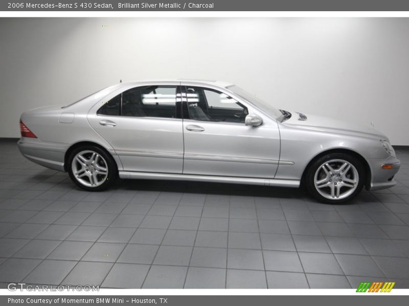 Brilliant Silver Metallic / Charcoal 2006 Mercedes-Benz S 430 Sedan
