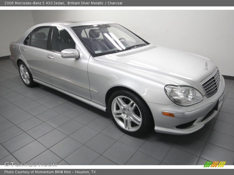 Brilliant Silver Metallic / Charcoal 2006 Mercedes-Benz S 430 Sedan