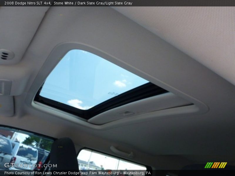 Stone White / Dark Slate Gray/Light Slate Gray 2008 Dodge Nitro SLT 4x4