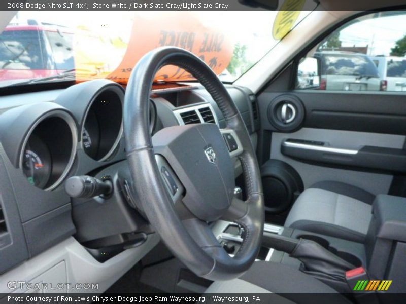 Stone White / Dark Slate Gray/Light Slate Gray 2008 Dodge Nitro SLT 4x4