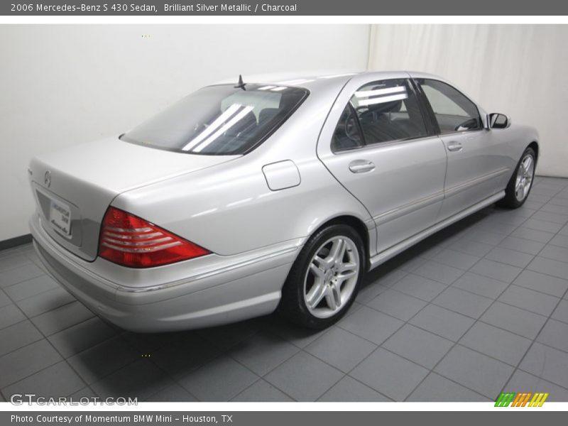 Brilliant Silver Metallic / Charcoal 2006 Mercedes-Benz S 430 Sedan